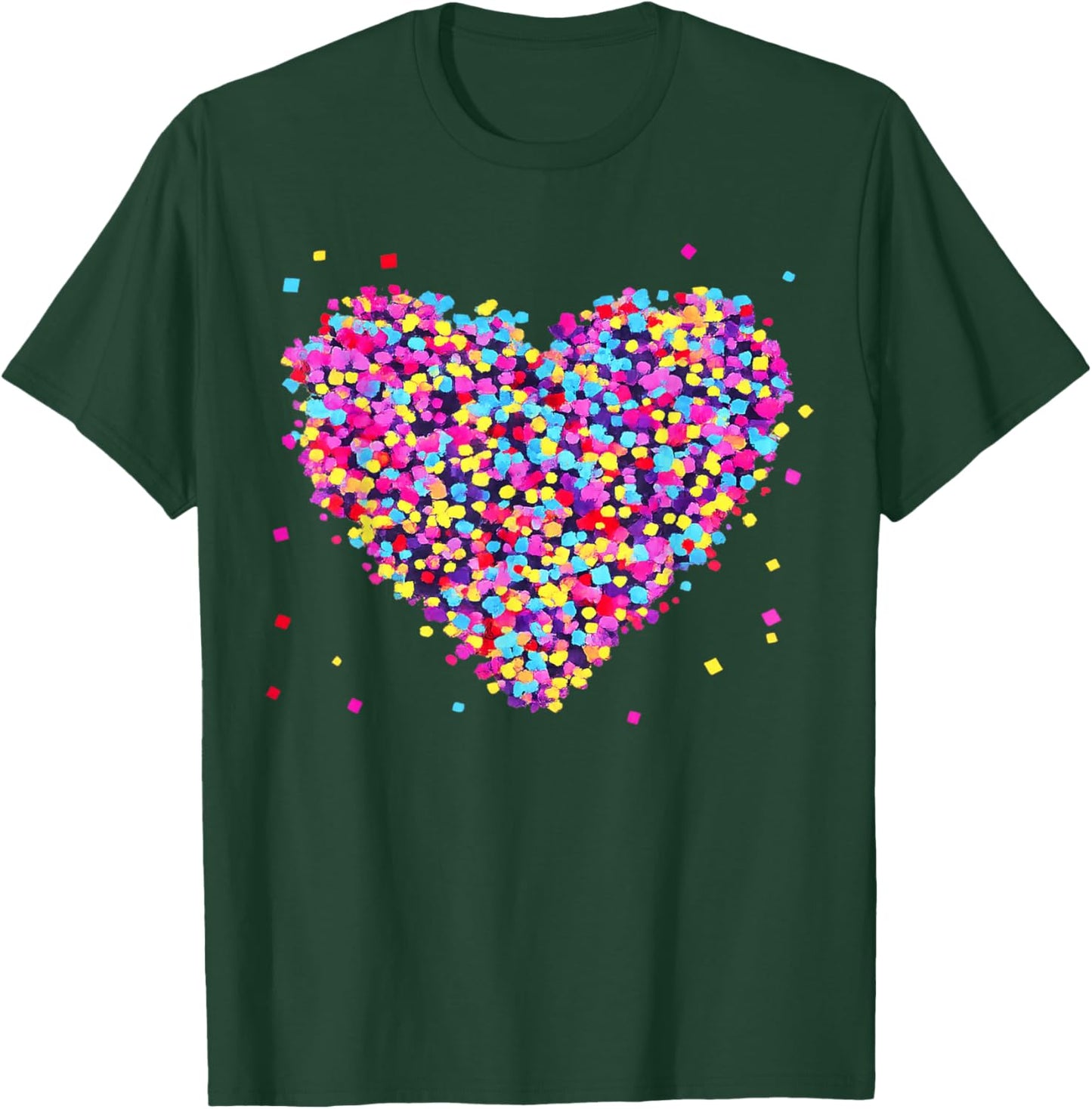 Valentine's Day Heart Costume Love Design T-Shirt - T-Shirt | Forest