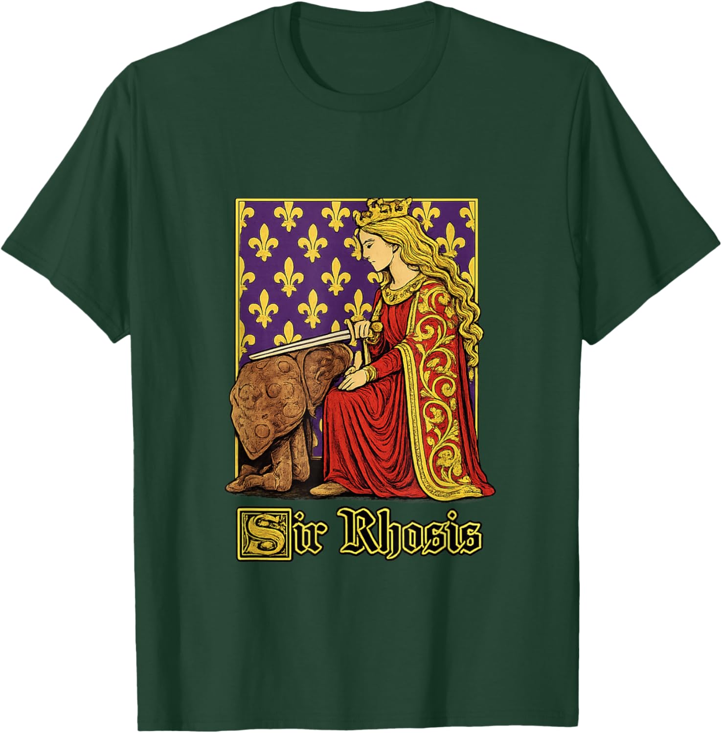 Sir Rhosis Lustiger Gen-Z-Brainrot-Meme, schlüpfriger Humor-Slang-Gag T-Shirt - T-Shirt | Forest