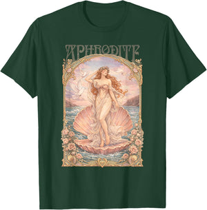 Greek Goddess Aphrodite Love and Beauty Ancient Greece T-Shirt - T-Shirt | Forest