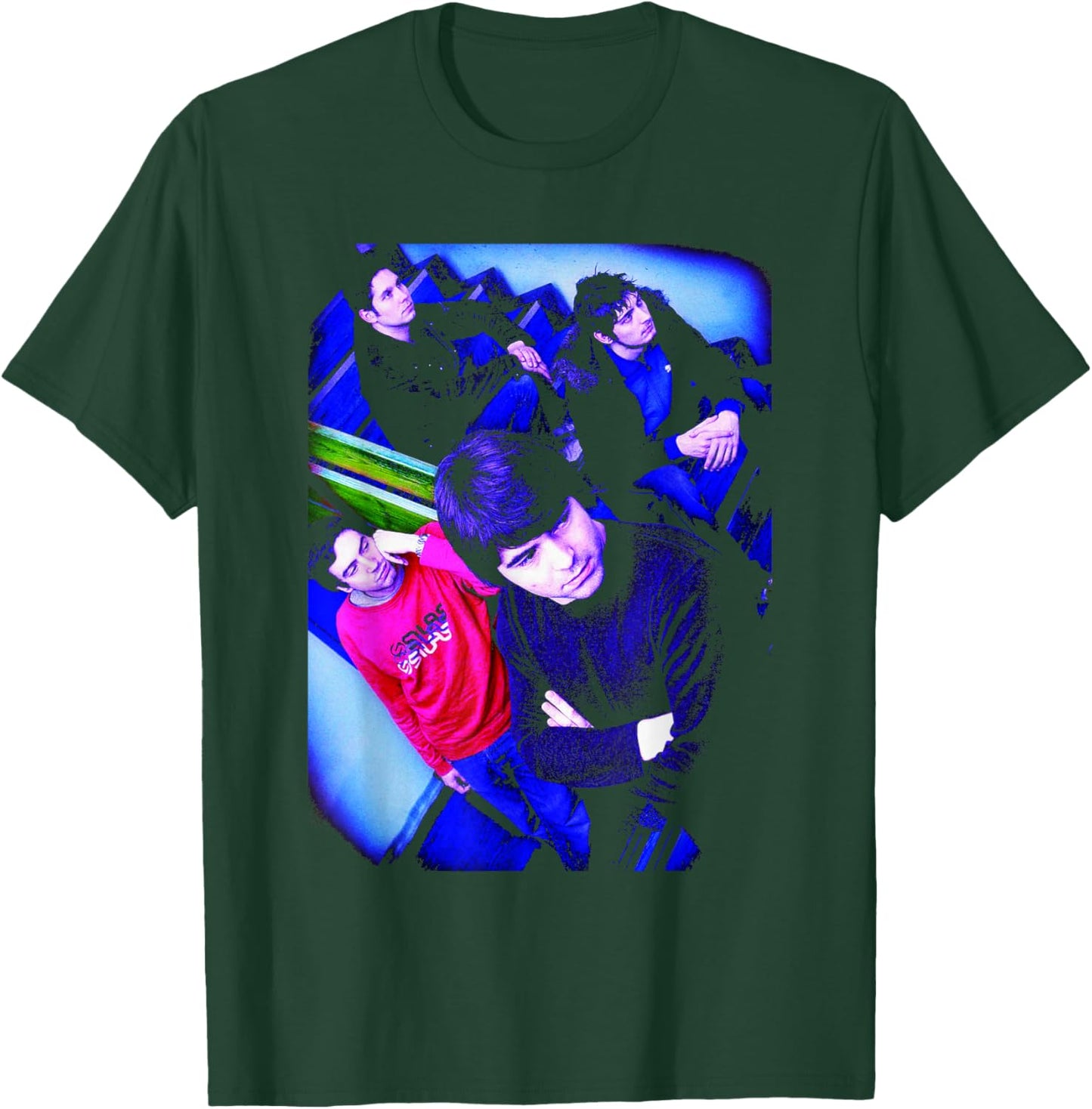 Snow Patrol Run Final Straw Era Band Portrait T-Shirt - T-Shirt | Forest