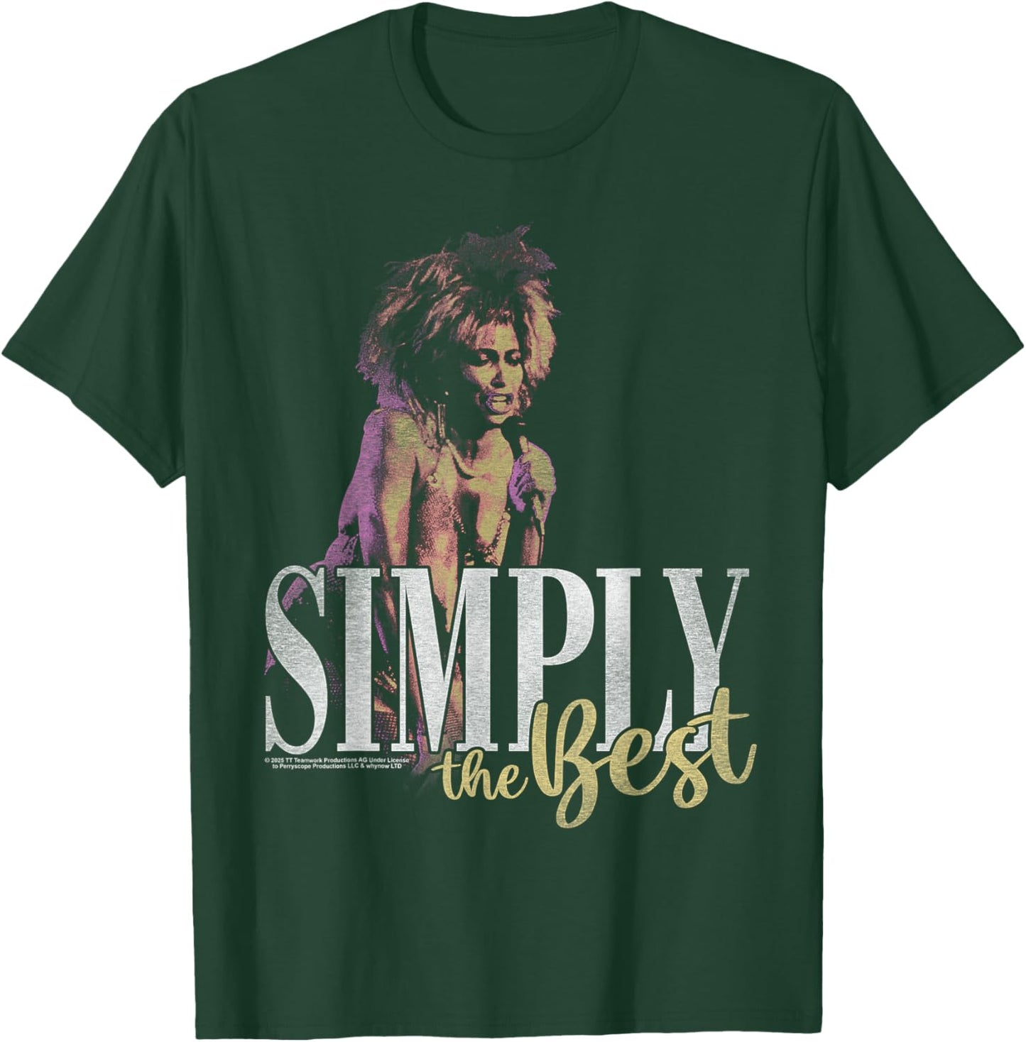 Tina Turner Simply The Best T-Shirt - T-Shirt | Forest