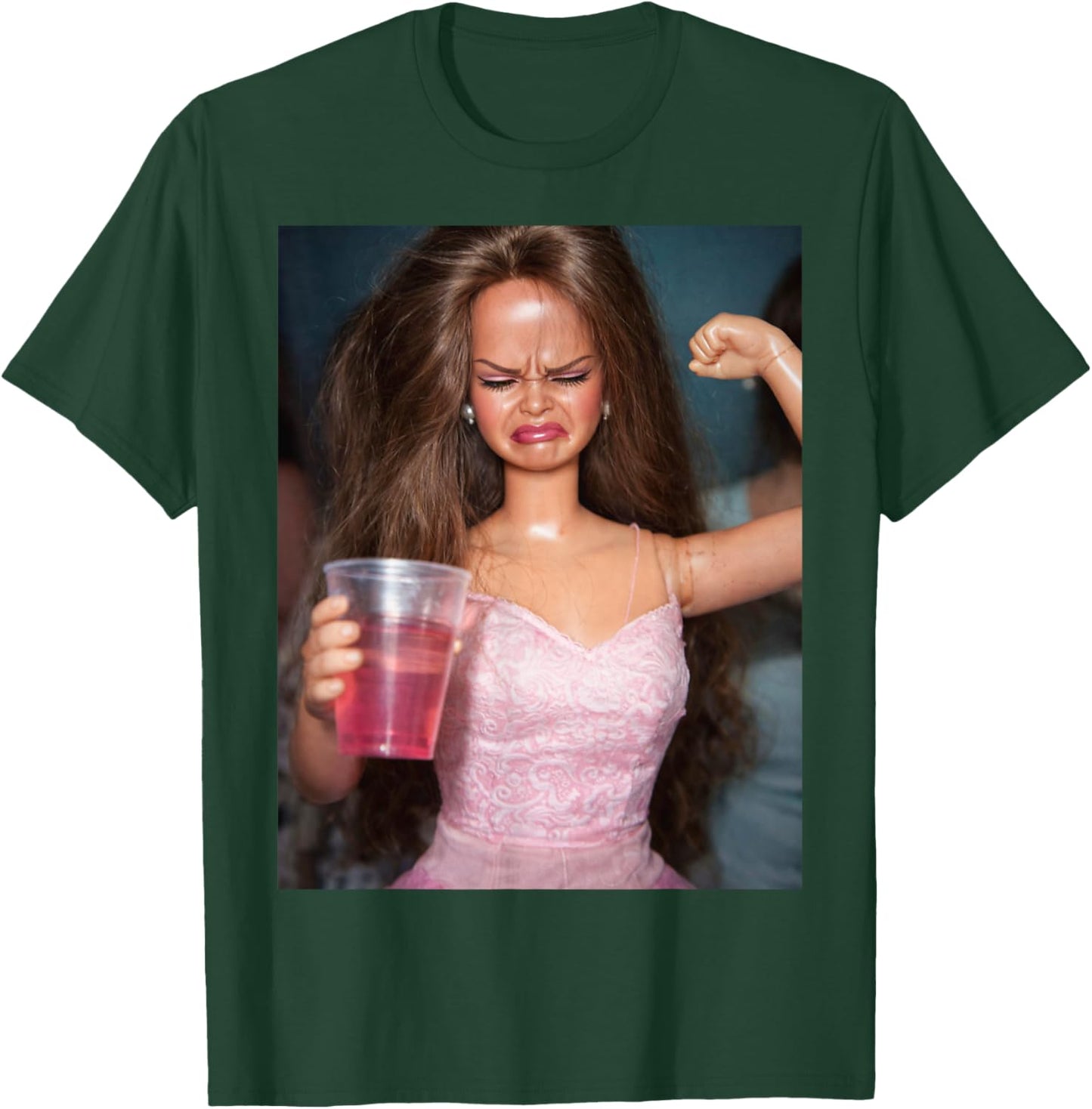 Disgusted Face Meme Doll Babe X Only Cute Baby Love Fans T-Shirt - T-Shirt | Forest