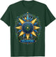 Solar Punk Aesthetic Renewable Energy Urban Nature T-Shirt - T-Shirt | Forest