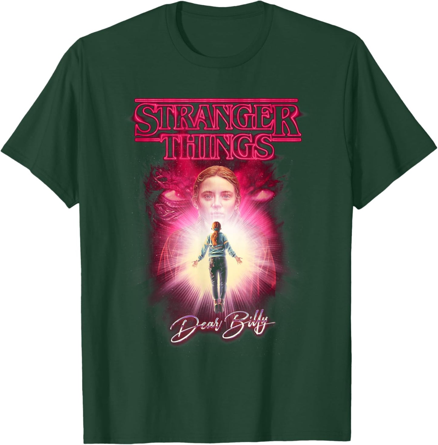 Stranger Things Dear Billy Offiziell lizenziert T-Shirt - T-Shirt | Forest
