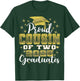 Proud Cousin of Two 2025 Graduates Graduation family T-Shirt - T-Shirt | Forest