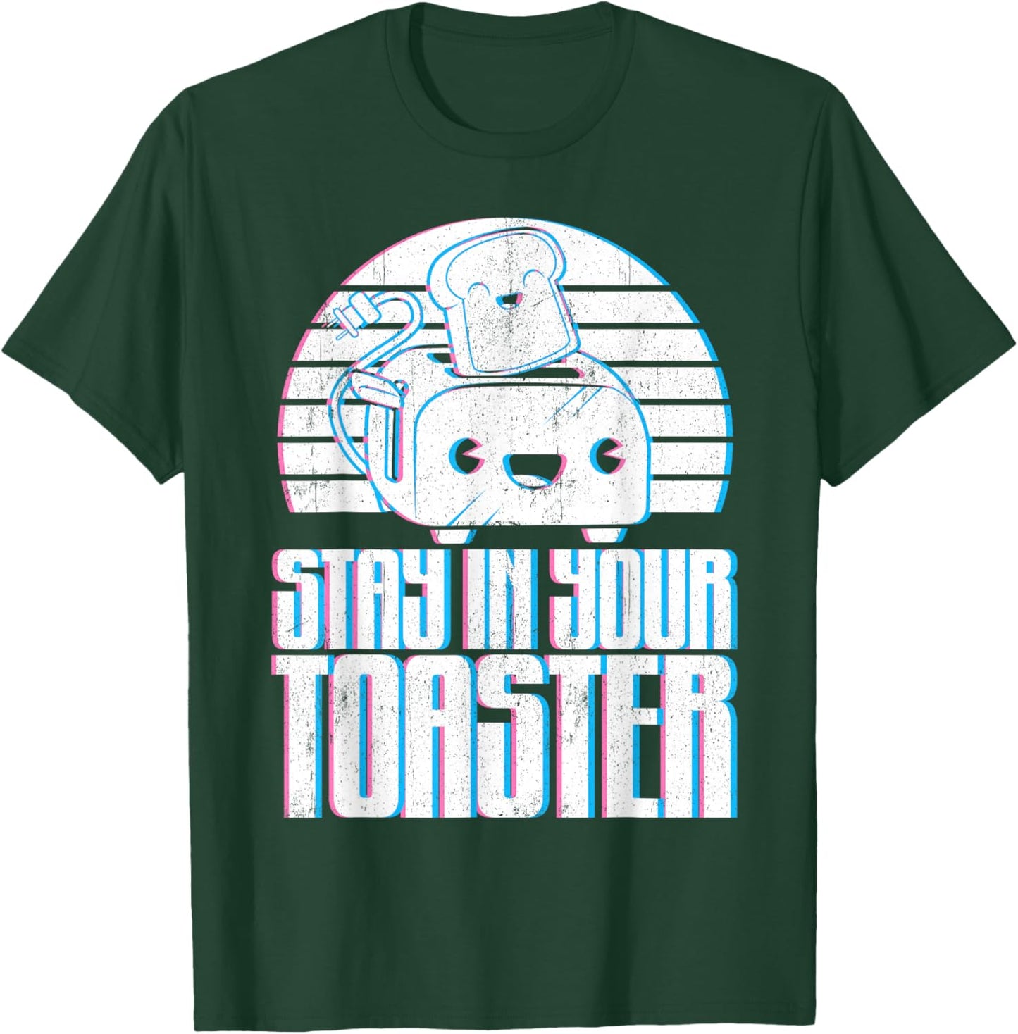 Funny Colorguard Stay in Your Toaster Marching Band Gift T-Shirt - T-Shirt | Forest