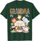 Grandma Of The Wild One 1St Birthday Safari Woodland T-Shirt - T-Shirt | Forest