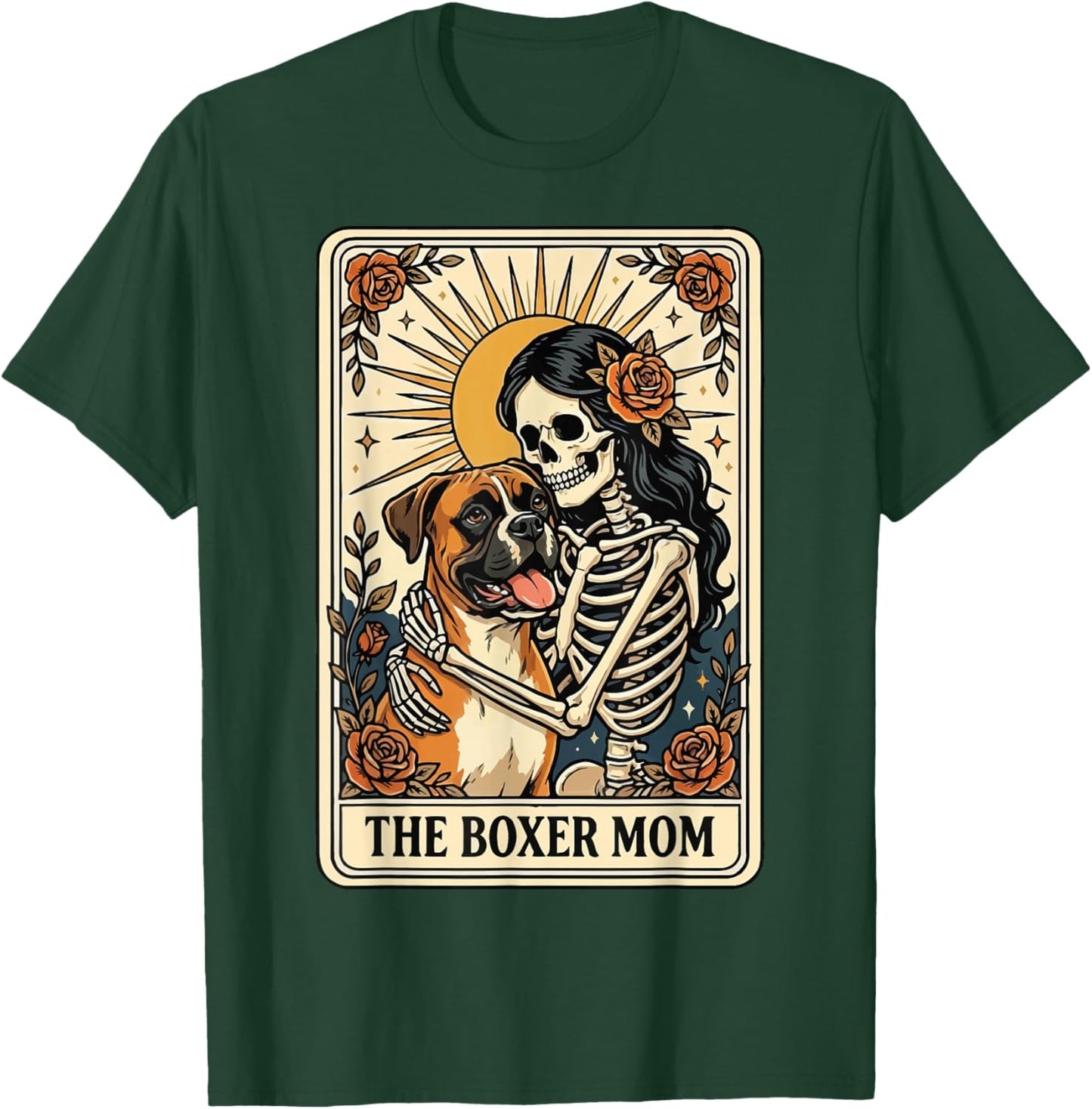 The Boxer Mom Tarot Card T-Shirt - T-Shirt | Forest