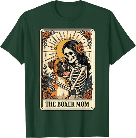 The Boxer Mom Tarot Card T-Shirt - T-Shirt | Forest