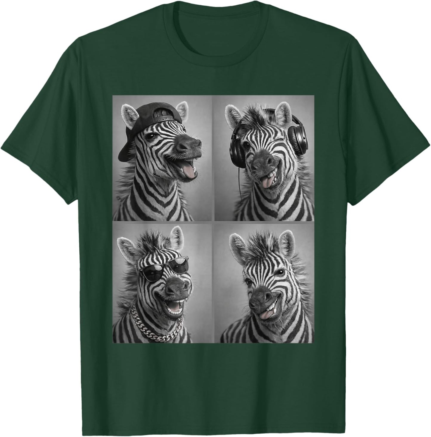 Zebra T-Shirt - T-Shirt | Forest