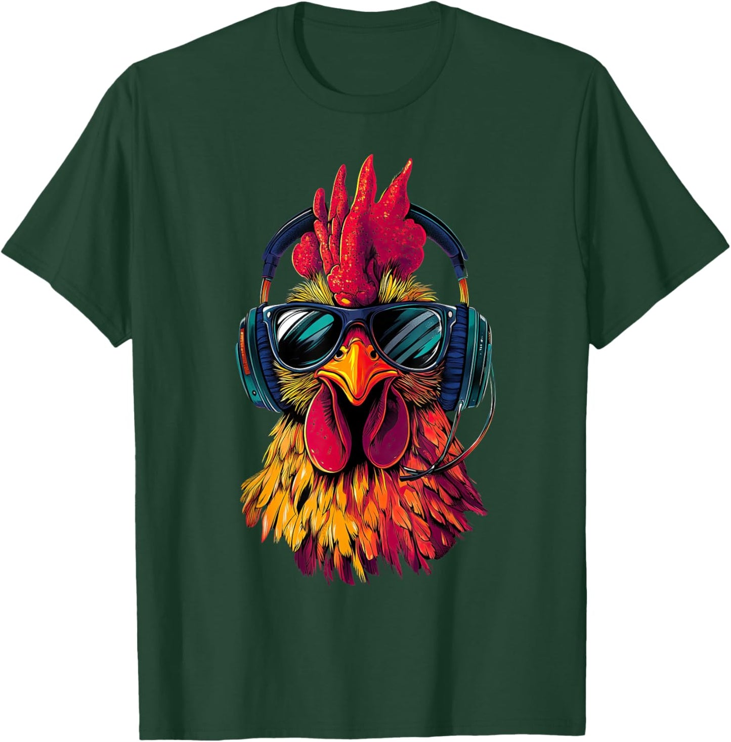 Funny Chicken cool Graffiti Urban art street T-Shirt - T-Shirt | Forest