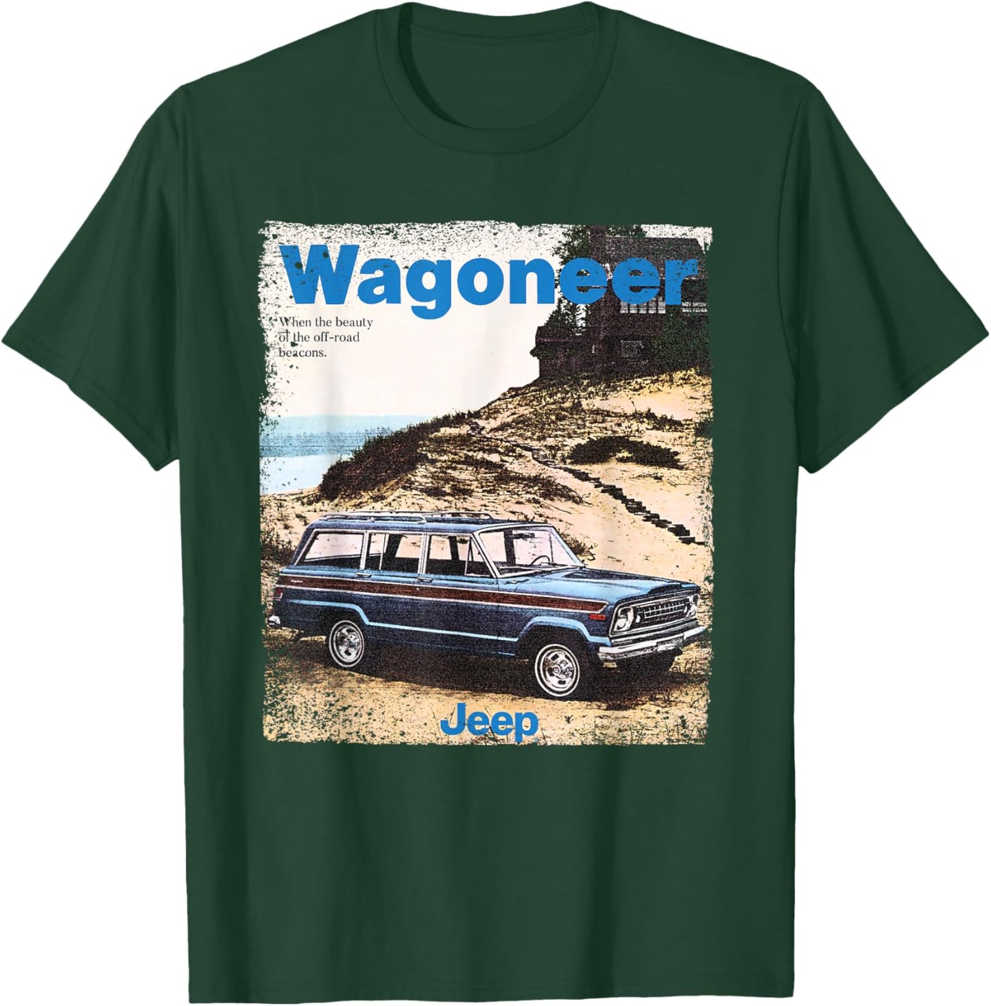 Jeep Wagoneer - Officially Licensed T-Shirt - T-Shirt | Forest