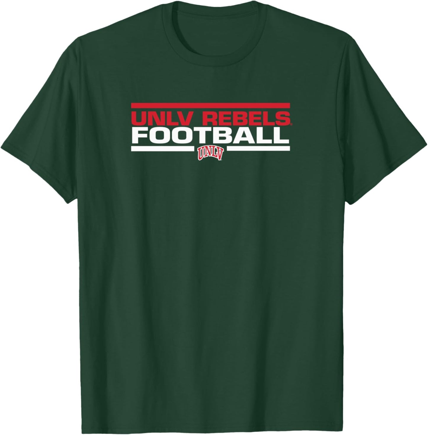 UNLV Rebels Football Tackle Black Officially Licensed T-Shirt - T-Shirt | Forest