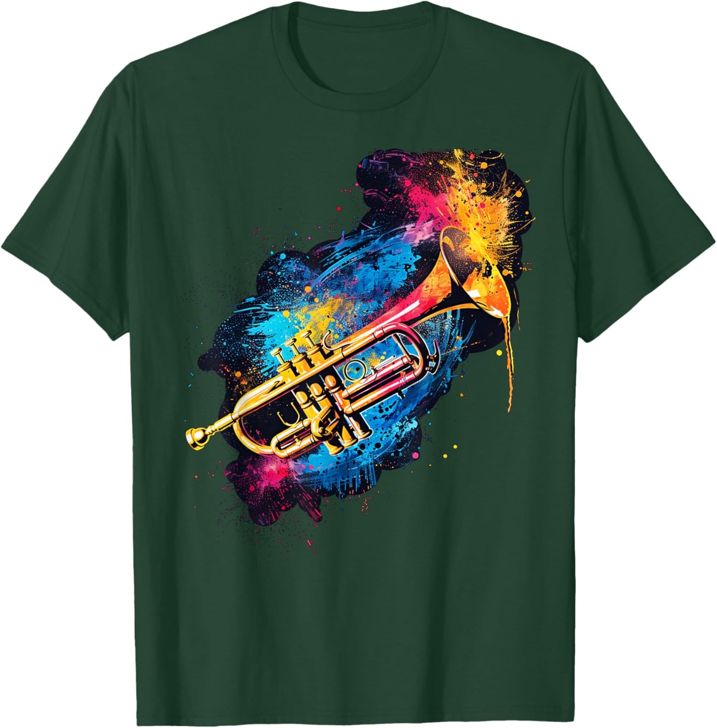 Trumpet lovers T-Shirt - T-Shirt | Forest