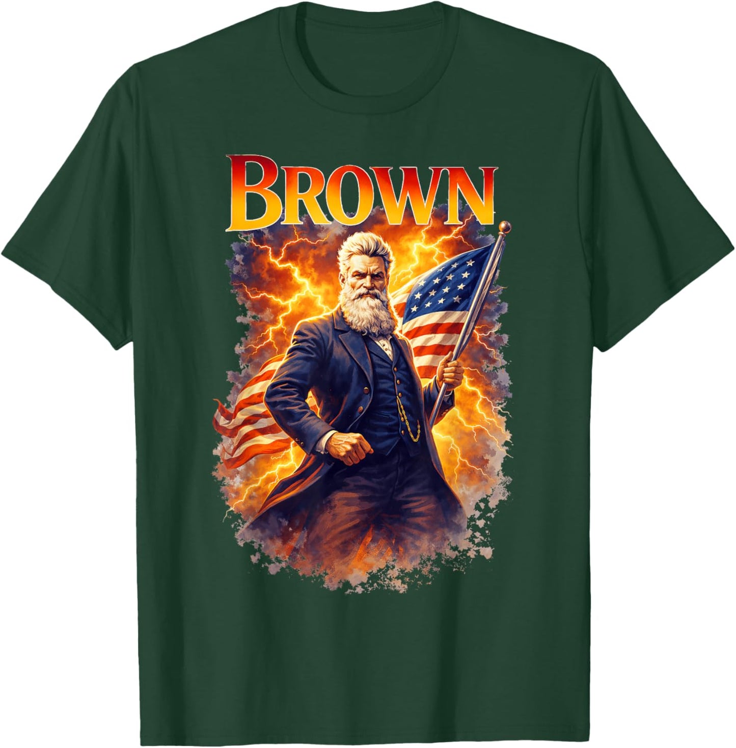 John Brown T-Shirt - T-Shirt | Forest