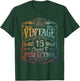 Vintage 2011 Limited Edition Shirt 15 Year Old 15th Birthday T-Shirt - T-Shirt | Forest