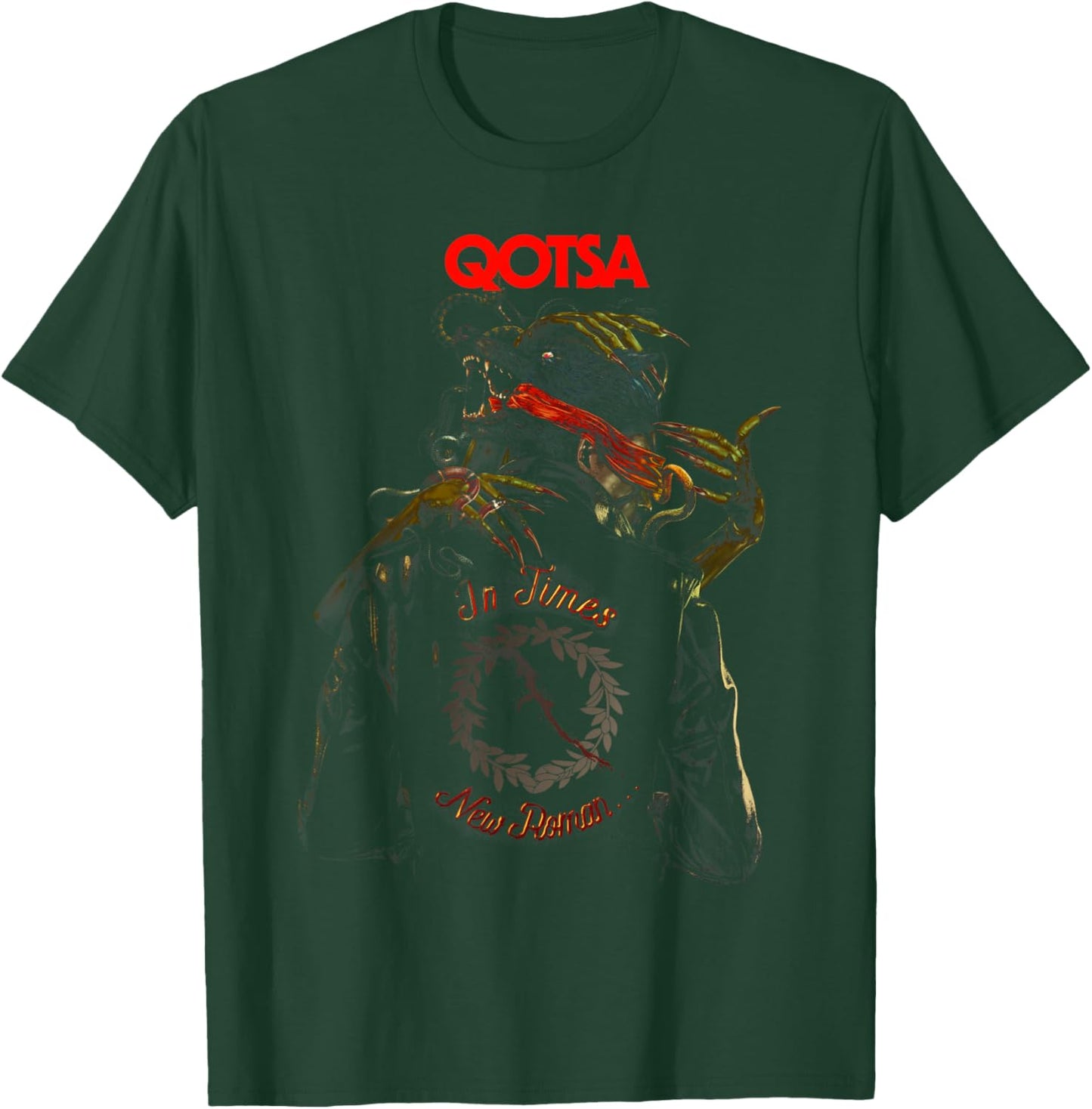 Official Queens of The Stone Age in Times T-Shirt - T-Shirt | Forest