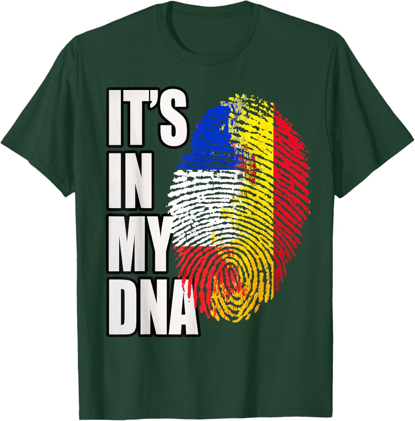 Flag of Spain and France T-Shirt - T-Shirt | Forest