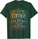 Vintage 2005 Limited Edition Shirt 21 Year Old 21st Birthday T-Shirt - T-Shirt | Forest