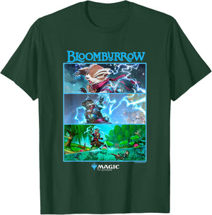 Magic: The Gathering Bloomburrow Panels T-Shirt - T-Shirt | Forest