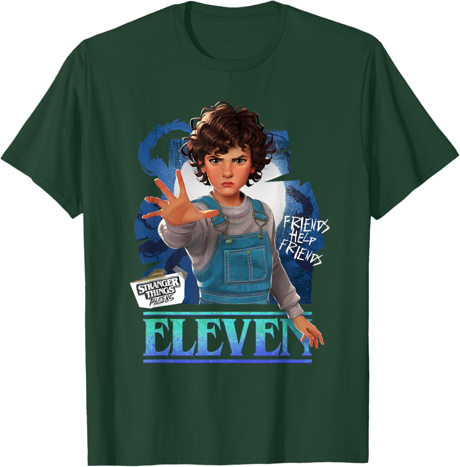 Stranger Things Tales from '85 Eleven T-Shirt - T-Shirt | Forest
