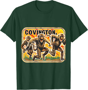 Covington Louisiana Primate Escape Rhesus Macaques Monkeys T-Shirt - T-Shirt | Forest