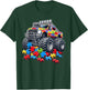 Monster Truck Autism Awareness Neurodivergent Kids Autism T-Shirt - T-Shirt | Forest