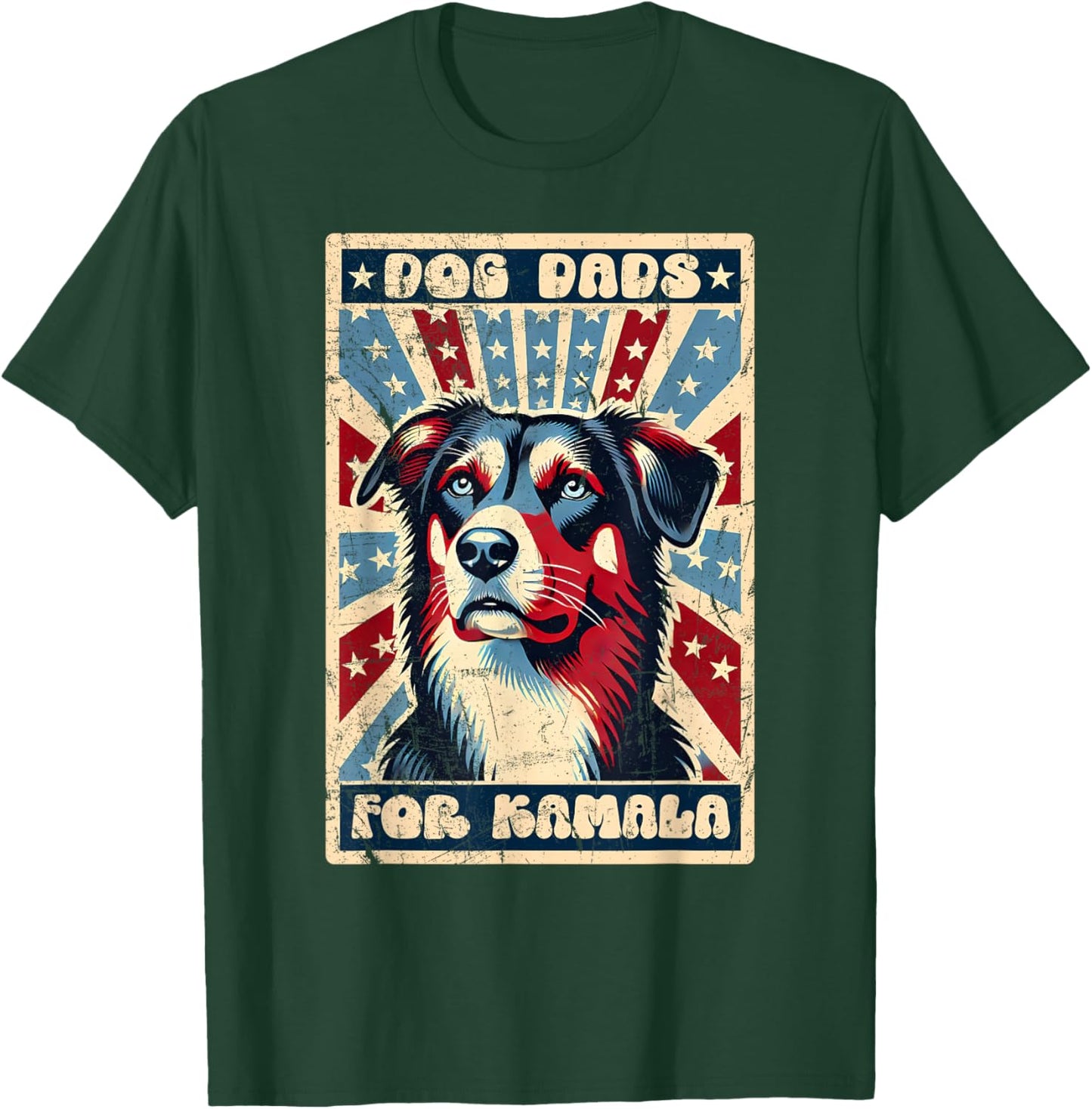 Dog Dads For Kamala, This Dog Dad Votes Kamala Harris Women T-Shirt - T-Shirt | Forest