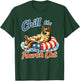 Chill The Fourth Out Funny German Shepherd Dog Lover T-Shirt - T-Shirt | Forest