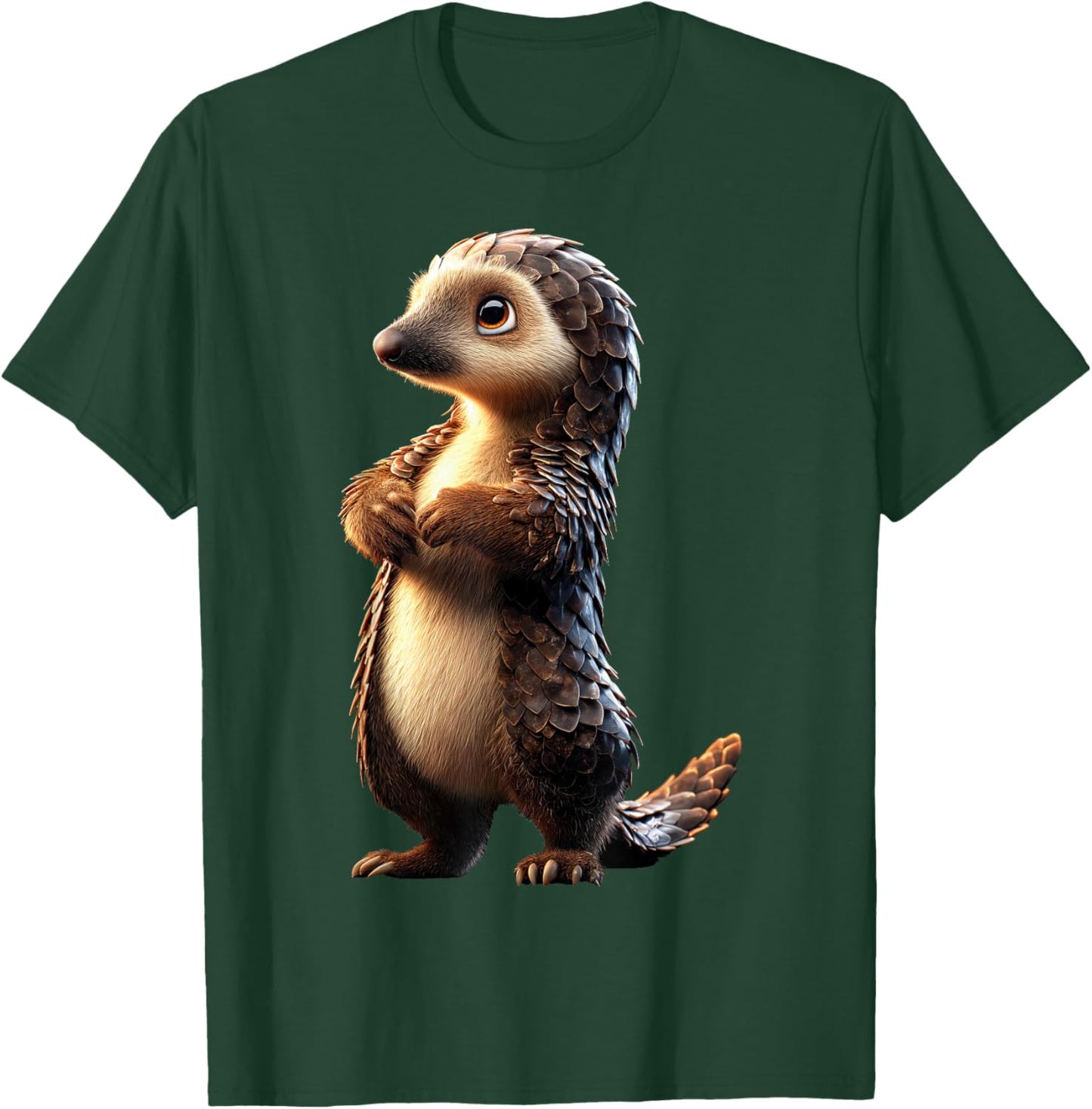 Pangolin Cute Scaly Anthill Pangolins T-Shirt - T-Shirt | Forest