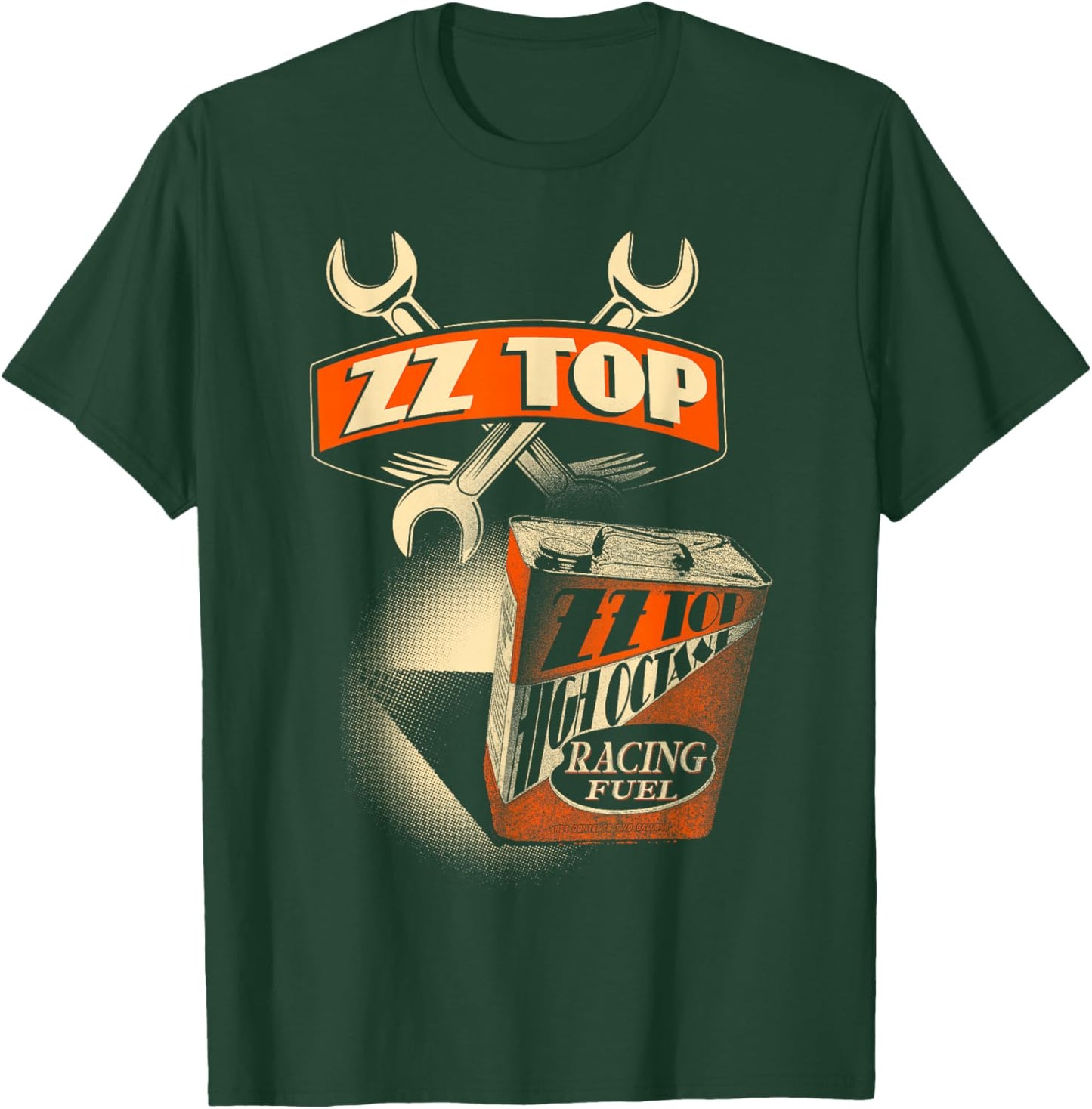 ZZ Top Racing Fuel T-Shirt - T-Shirt | Forest