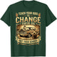 Teach Your Kids to Change Their Oil Not Their Gender T-Shirt - T-Shirt | Forest