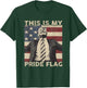 This Is My Pride Flag Trump USA Flag 4th of July T-Shirt - T-Shirt | Forest