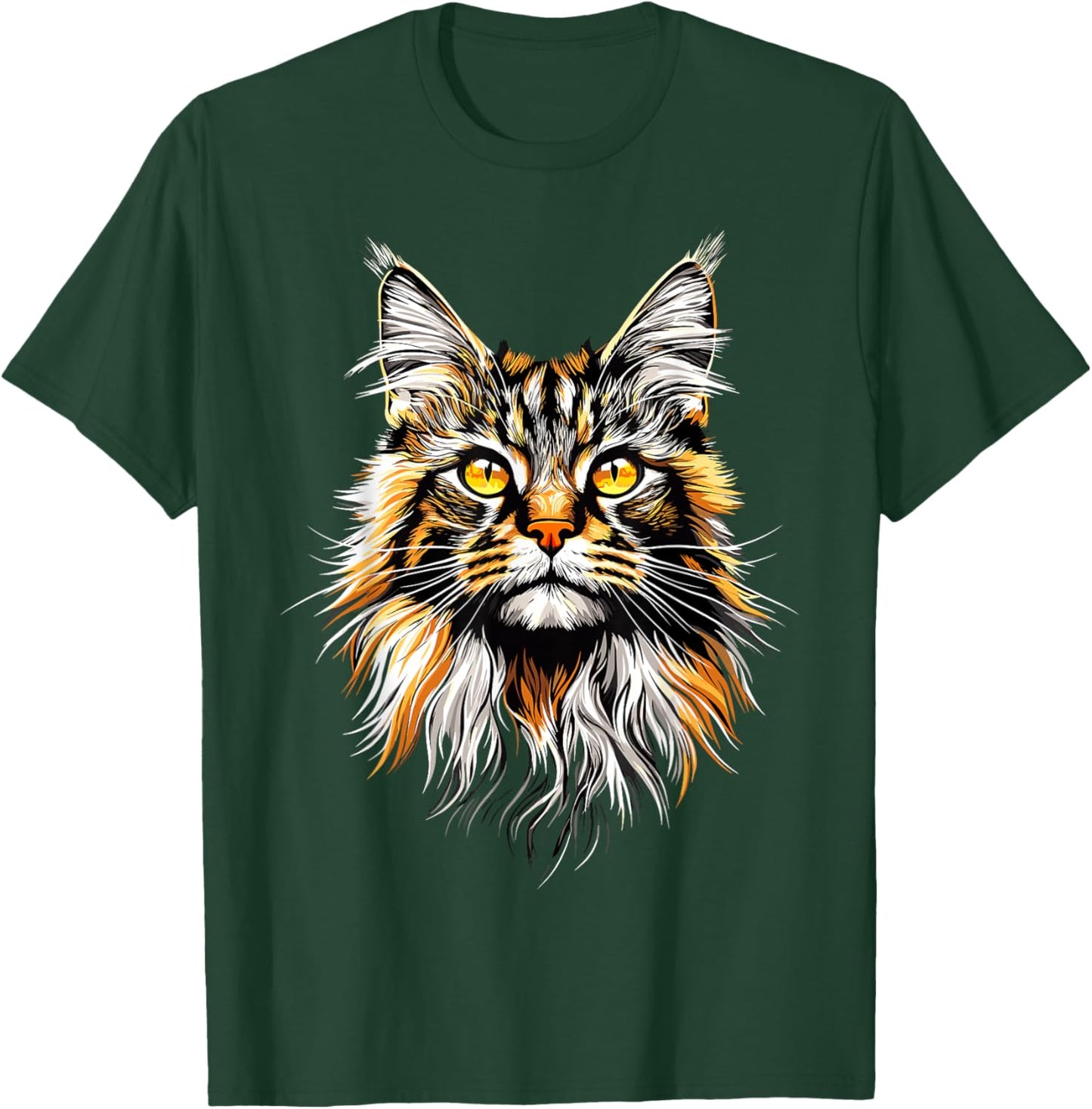 Maine Coon Cat Lovers Cute Funny Maine Coon Cats Lover T-Shirt - T-Shirt | Forest