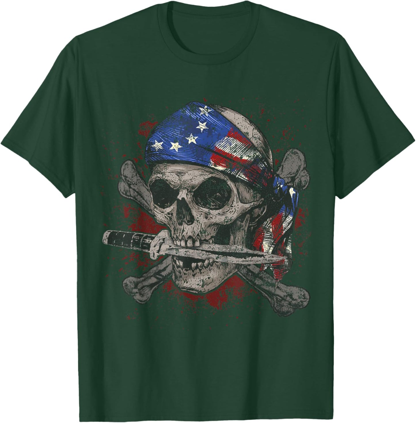 Hoist The Black Flag 2.0 T-Shirt - T-Shirt | Forest