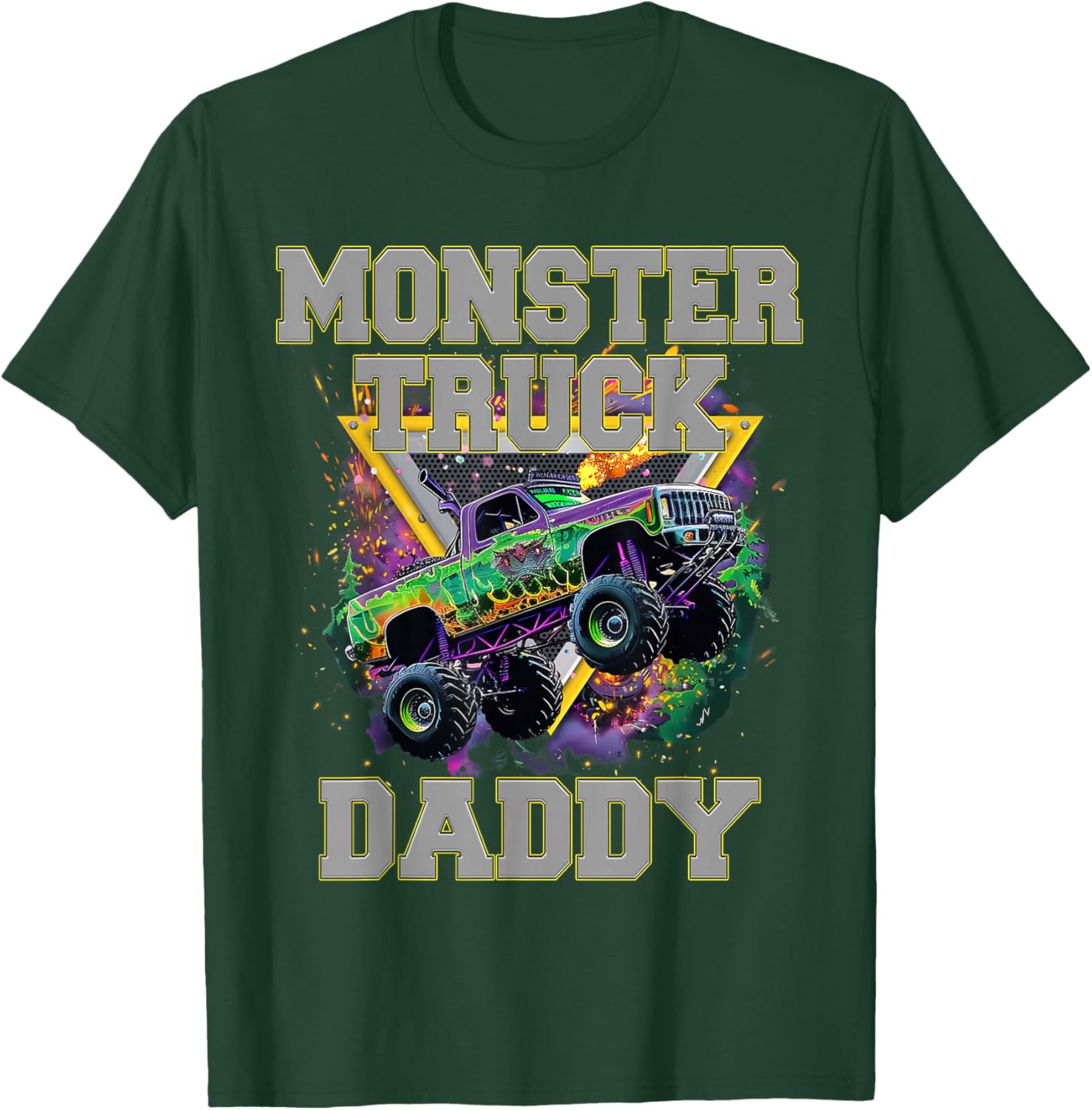 Monster Truck Mom Monster Truck Are My Jam Truck Lovers T-Shirt - T-Shirt | Forest