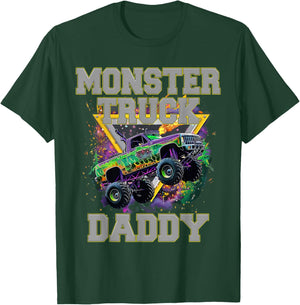 Monster Truck Mom Monster Truck Are My Jam Truck Lovers T-Shirt - T-Shirt | Forest