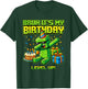 Bruh It's My Birthday Level Up Pixel Gamer Anniversaire Garçon Enfant T-Shirt - T-Shirt | Forest