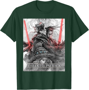 Star Wars Visions Volume 3 The Duel: Payback Official Poster T-Shirt - T-Shirt | Forest