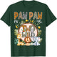 Paw Paw Of The Two Wild Animal Safari 2Nd Birthday Party T-Shirt - T-Shirt | Forest