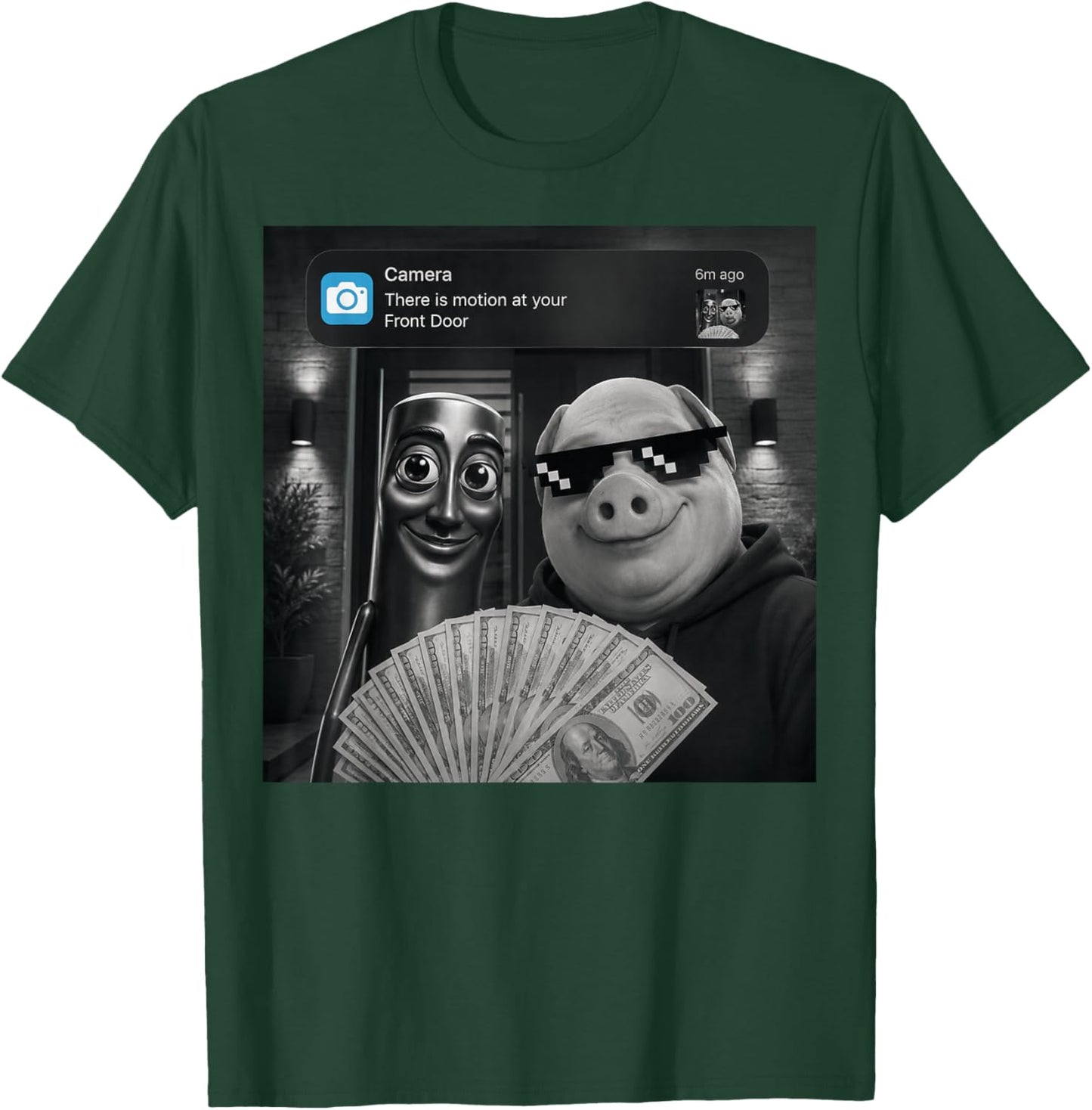 Tung Tung Tung Sahur John Pork Meme Brainrot for Kids T-Shirt - T-Shirt | Forest