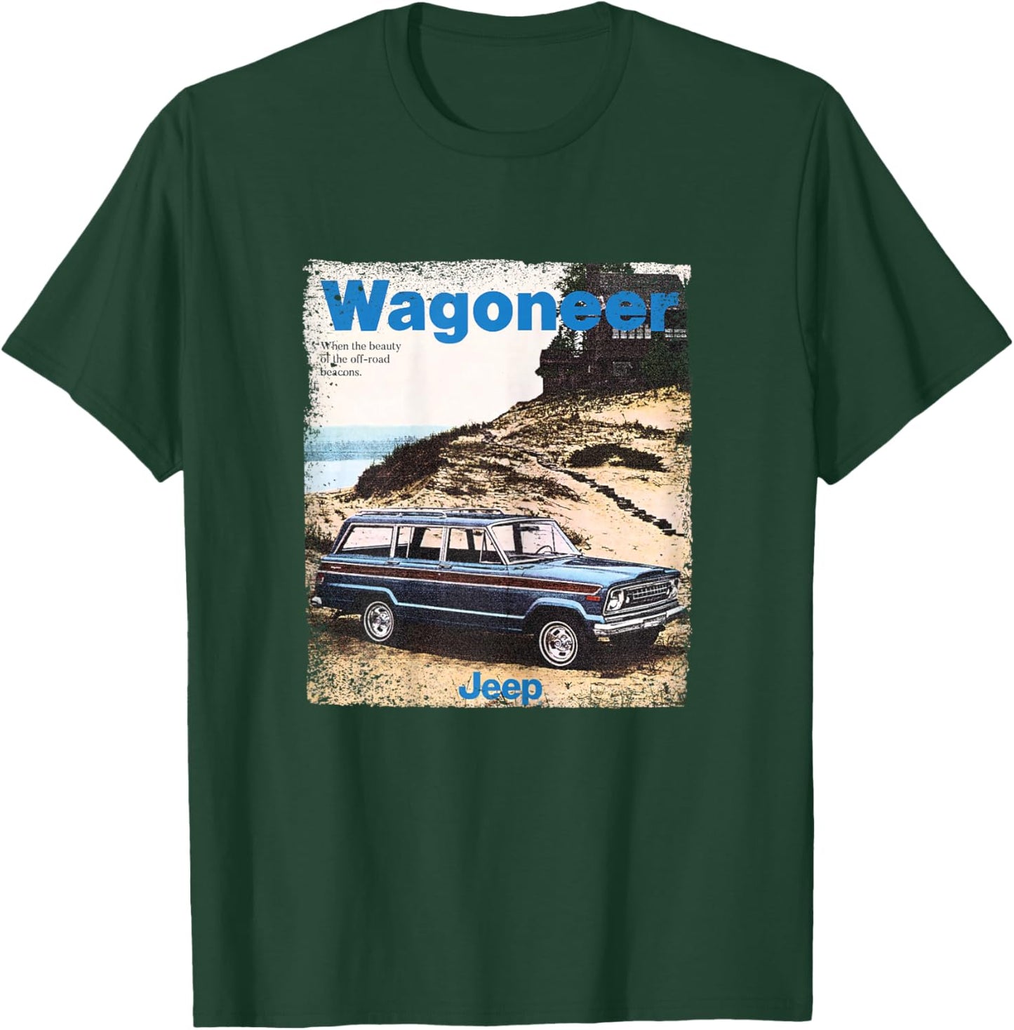 Jeep Wagoneer - Officially Licensed T-Shirt - T-Shirt | Forest