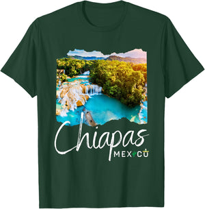 Mexico Chiapas Souvenir / Chiapas T-Shirt - T-Shirt | Forest