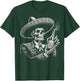 Vintage Skeleton Tequila Mexico Dia De Los Muertos Mexican T-Shirt - T-Shirt | Forest