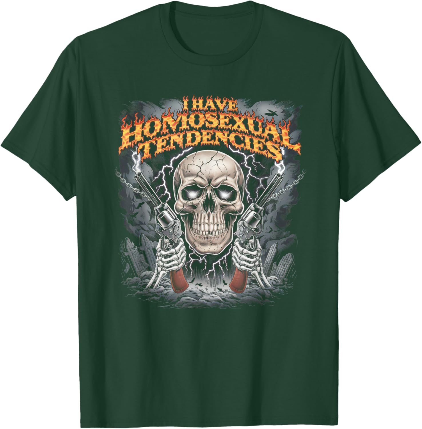 I Have Homosexual Tendencies Men Funny Skeleton Meme T-Shirt - T-Shirt | Forest