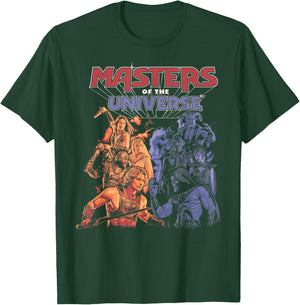 Masters of The Universe: Character Collage T-Shirt - T-Shirt | Forest