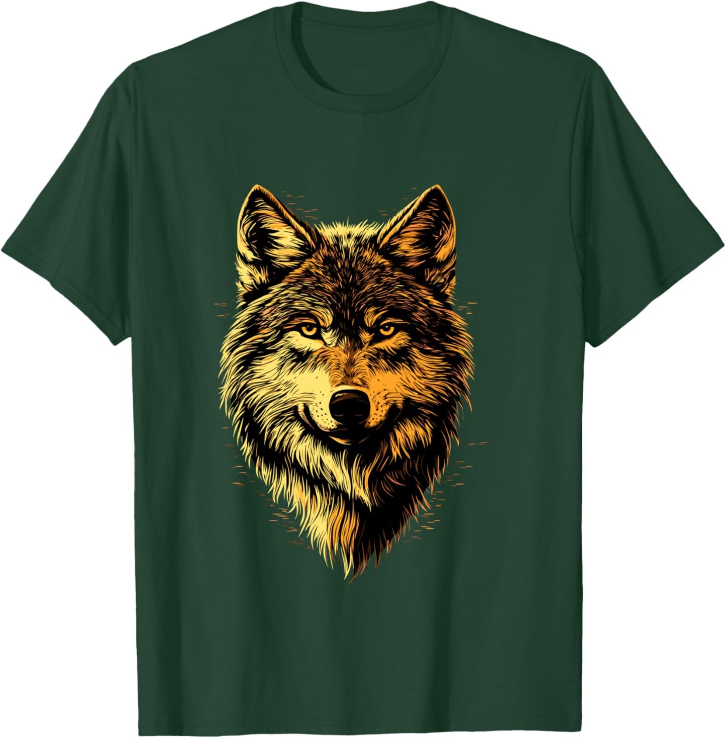 Loup Motif J'aime Les Loups Meute de Loups Loup Sauvage Manche Longue T-Shirt - T-Shirt | Forest