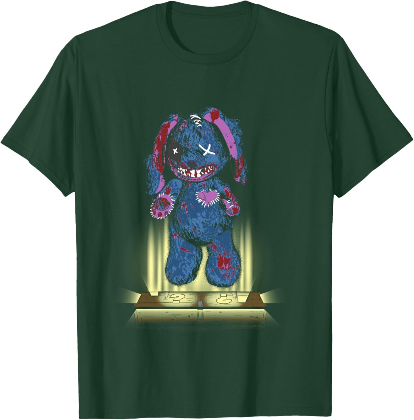 Call of Duty Mister Peeks Mystery Box Bunny Video Game Manche Longue T-Shirt - T-Shirt | Forest