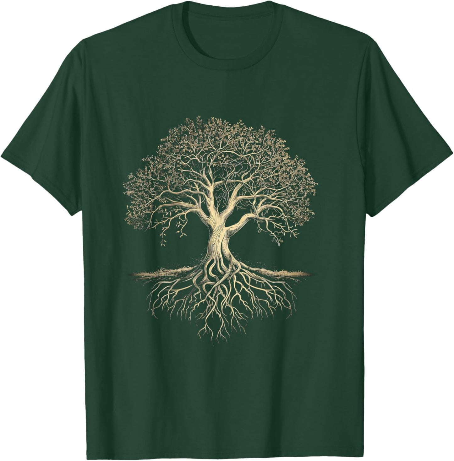 Arbre de Vie Manche Longue T-Shirt - T-Shirt | Forest