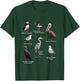 Shore Birds Biologist Ornithologist Nature Bird Long Handle T-Shirt - T-Shirt | Forest
